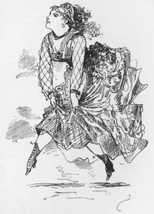 Illustration til The Assommoir, A Realistic Novel, af Emile Zola (gravering) af French School