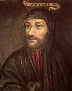 Imaginært portræt af Avicenna (Ibn Sina) (ca. 992-1037)