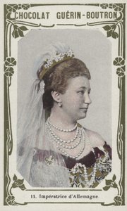 Imperatrice dAllemagne (farvet foto) af French School