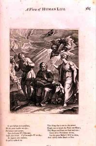 I Attendance of Death, illustration fra digtet 