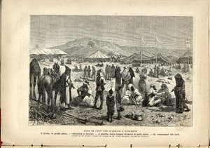 I pilgrimmenes lejr i Nazareth., Anonym, Pilgrimmen af French School