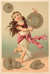 Indien (chromolit) af French School