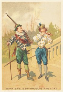 Infanteri, Musketer og Fife i 1580 af French School