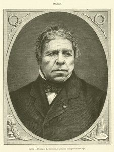 Ingres (gravering) af French School