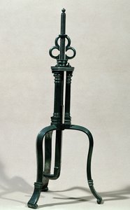 Instrument til trepanation, svarende til et illustreret af Ambroise Pare (ca. 1510-90) 16.-17. århundrede (metal) af French School
