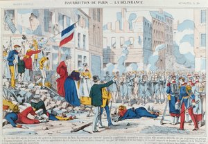 Paris-oprøret, befrielsen, 1871 af French School