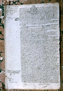 Forhør af kardinal de Rohan (1734-1803), januar 1786 af French School