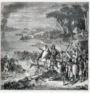 Invasion af barbarerne - i ""populær fransk historie"" af French School