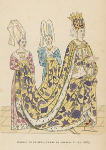Isabeau of Bavaria  af French School