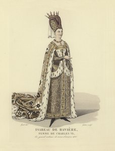 Isabeau af Bayern, kone til kong Charles VI af Frankrig
