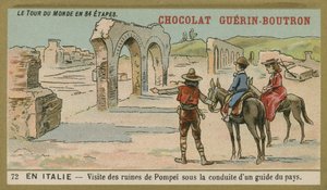 Italien: besøger ruinerne af Pompeji med en lokal guide