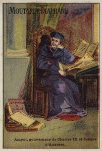 Jacques Amyot, fransk renæssanceskribent og oversætter og biskop af Auxerre af French School