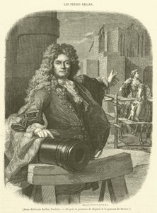 Jean-Balthasar Keller, støber (kobberstik) af French School