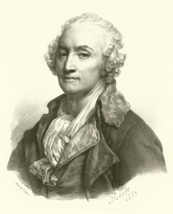 Jean-Baptiste Greuze, portræt (gravering) af French School