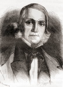 Jean-François Sudre, fra Videnskabens vidundere, udgivet ca. 1870 (gravering) af French School