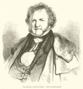 Jean-Jacques, greve af Sellon (gravering) af French School