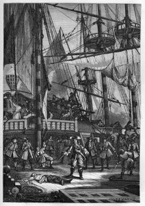Jean Bart dræber den hollandske kaptajn af 