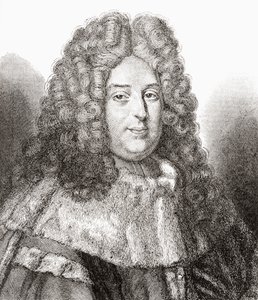 Jean Bouhier, 1673 - 1746. Fransk magistrat, jurisconsultus, historiker, oversætter, bibliofil og lærd. Fra Les Heures Libres udgivet 1908. af French School