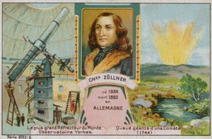 Johann Karl Friedrich Zoellner, tysk astronom af French School