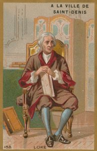 John Locke, engelsk oplysningsfilosof af French School