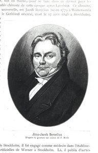 Jons Jakob Berzelius (1779-1848) efter stik af F. Bolt af French School
