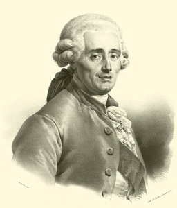 Joseph-Marie Vien, portræt (gravering) af French School
