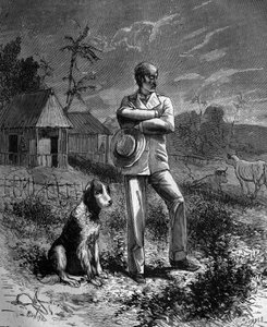 Joseph Lakanal (1762 - 1845), en fransk politiker i sin plantage i Mobile Bay af French School