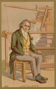 Joseph Marie Jacquard, fransk væver og købmand af French School