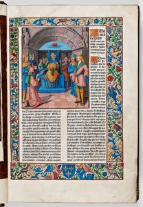 Josephus præsenterer sin bog for kejser Vespasian af French School