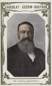 Joubert, general Boer (farvet foto) af French School