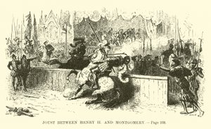 Dyst mellem Henry II og Montgomery af French School