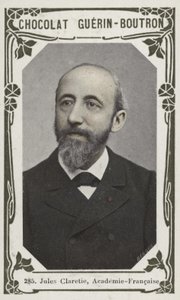 Jules Claretie, Academie-Francaise (farvet foto) af French School