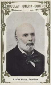 Jules Grevy, præsident (farvet foto) af French School