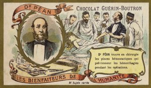 Jules Pean, fransk kirurg (chromolitho) af French School