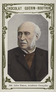 Jules Simon, French Academy (farvet foto)