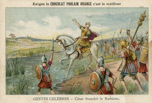 Julius Cæsar krydser Rubicon, 49 f.Kr