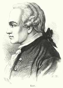 Kant (gravering) af French School