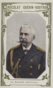 Kaznakof, amiral Russe (farvet foto) af French School
