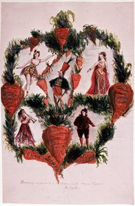 Kong Gulerod, Operette af Offenbach - Bibl. Operaens dokument af French School