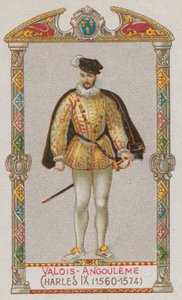 Kong Charles IX af Frankrig af French School