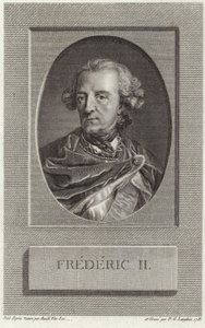 Kong Frederik II af Preussen af French School