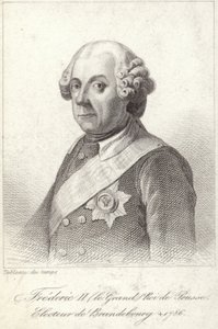 Kong Frederik II af Preussen af French School