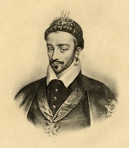 Kong Henri III (1551-89) af Frankrig af French School