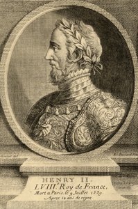 Kong Henrik II (1519-59) af Frankrig af French School