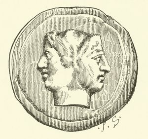 Kong Janus (gravering) af French School