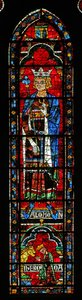 Kong Salomon (ungdom Saint Louis som model?) (w121) af French School
