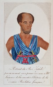 Kong Zaide, Senegal, frontispice af Naufrage de la frégate la Méduse, af A. Correard og J.B.H. Savigny, 1818 af French School
