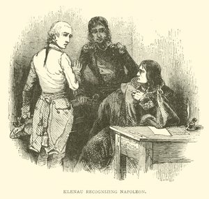 Klenau genkender Napoleon (gravering) af French School