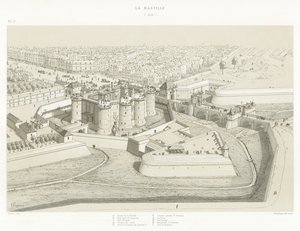 Bastillen, 1650 af French School