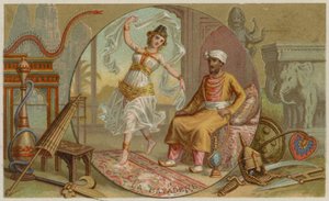 La Bayadere af French School